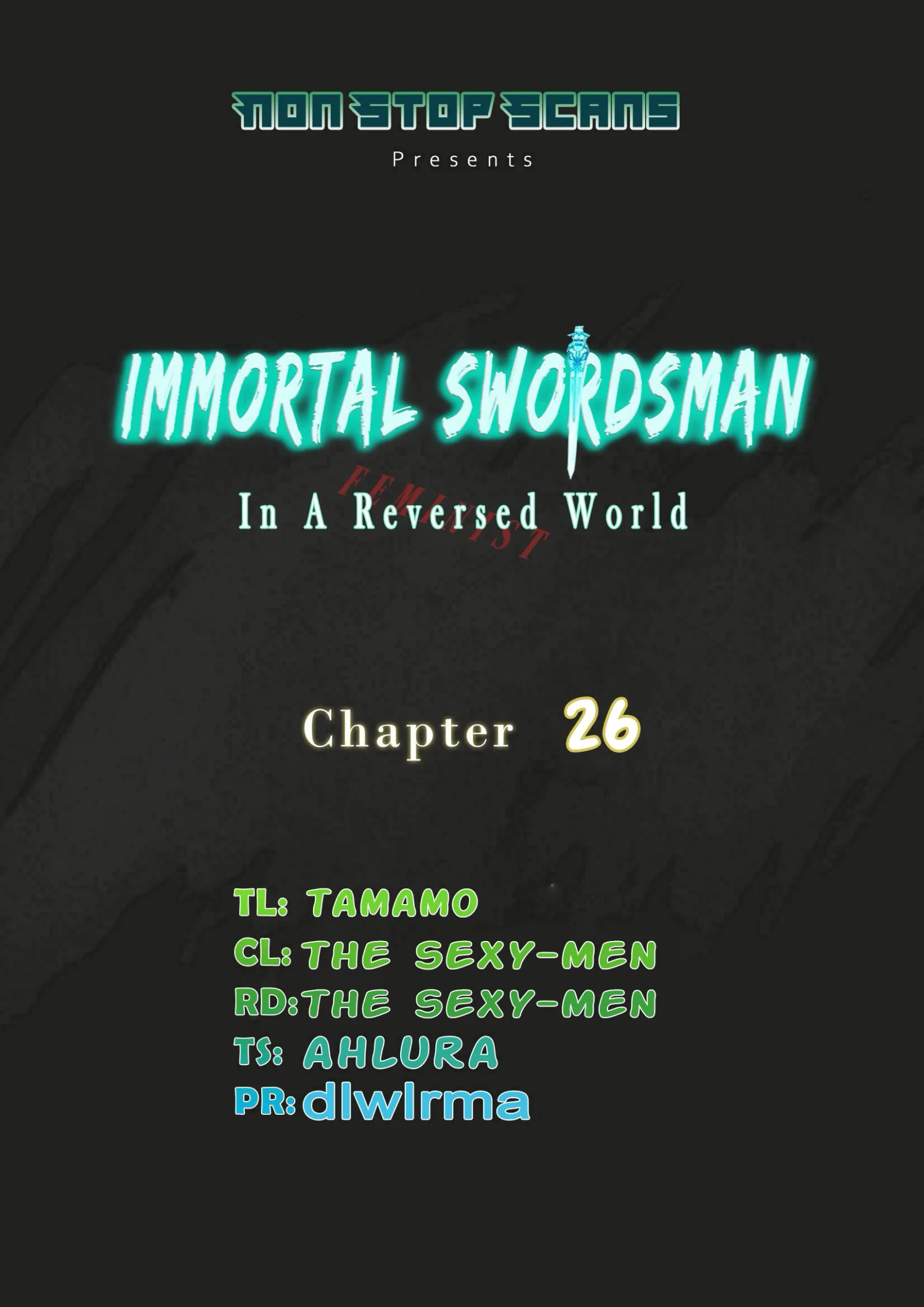 Immortal Swordsman in The Reverse World Chapter 26 page 1