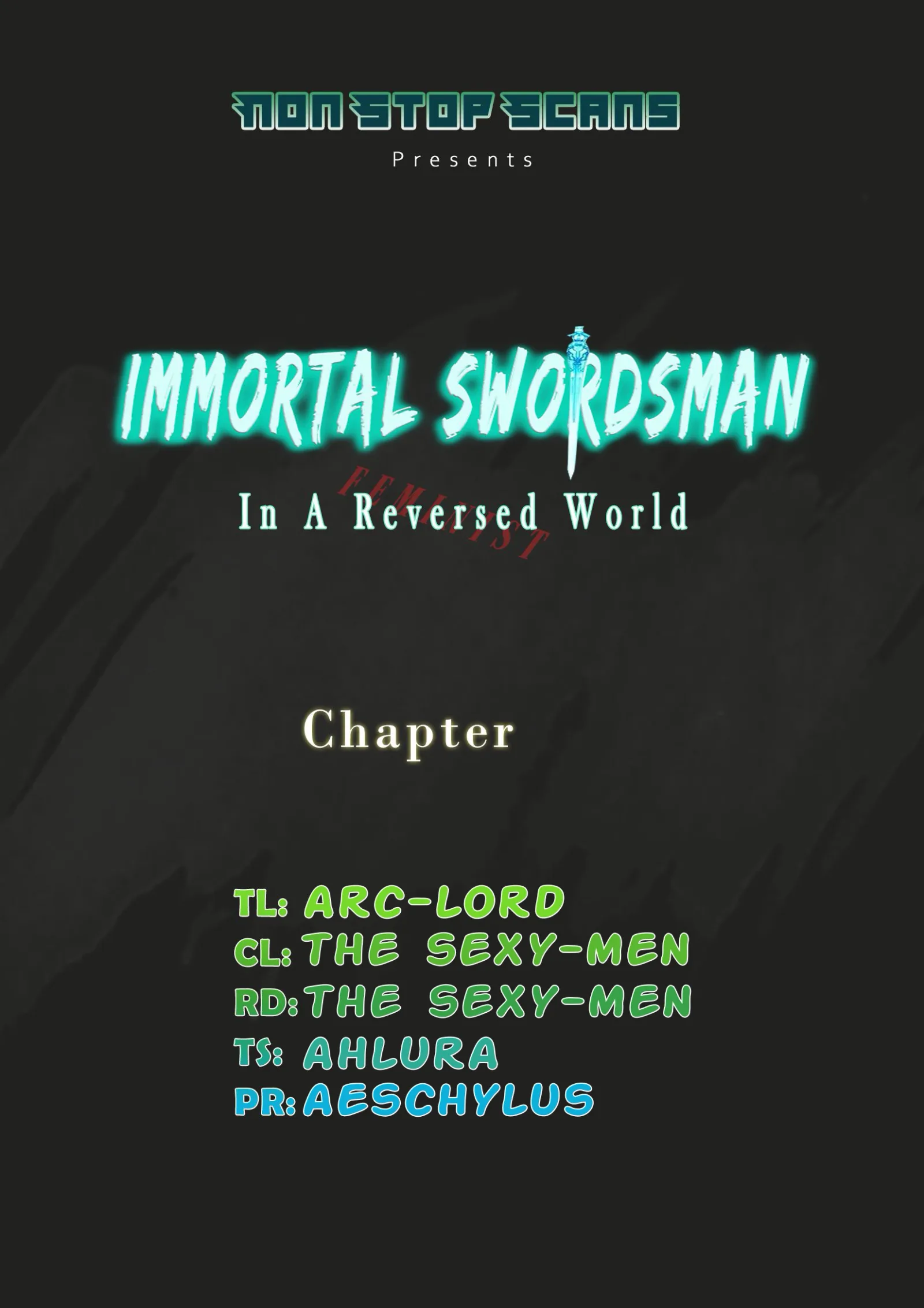 Immortal Swordsman in The Reverse World Chapter 3 page 1