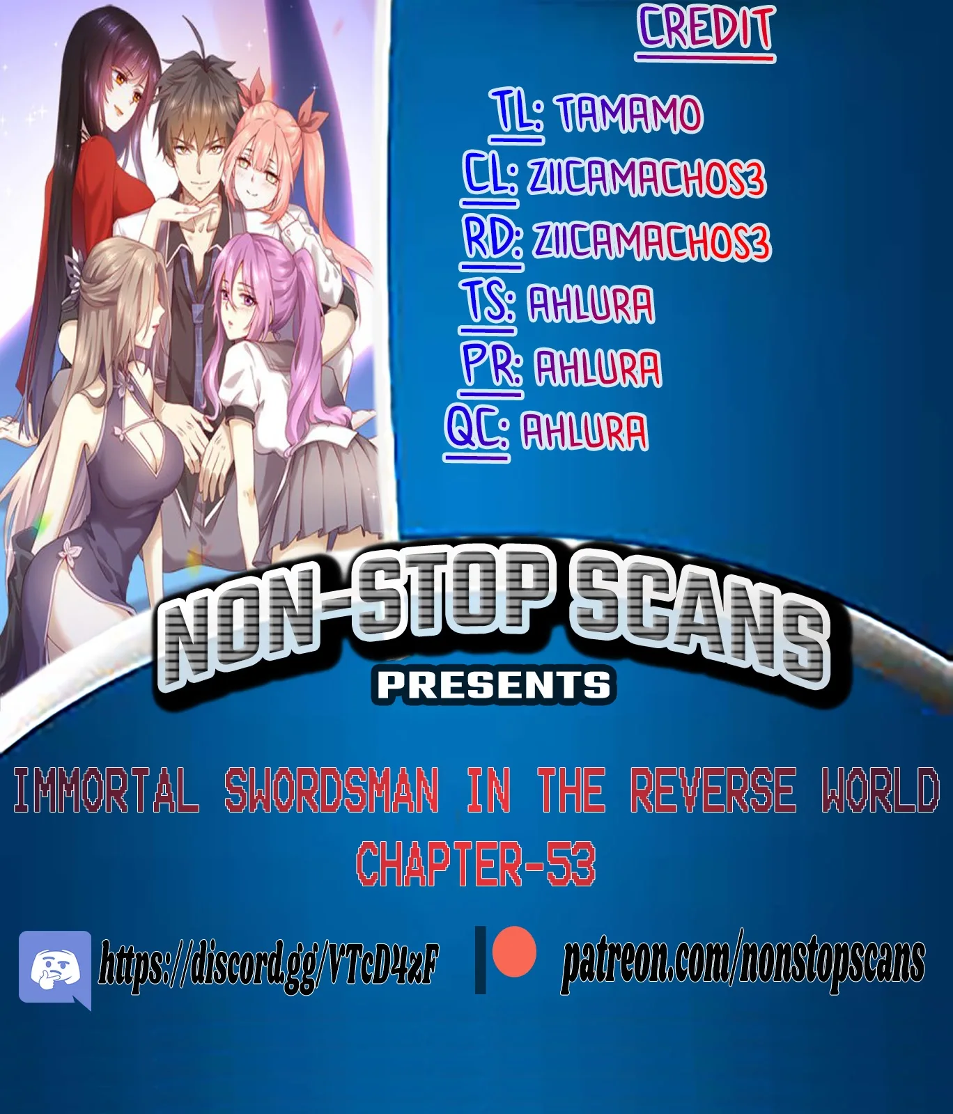 Immortal Swordsman in The Reverse World Chapter 53 page 1