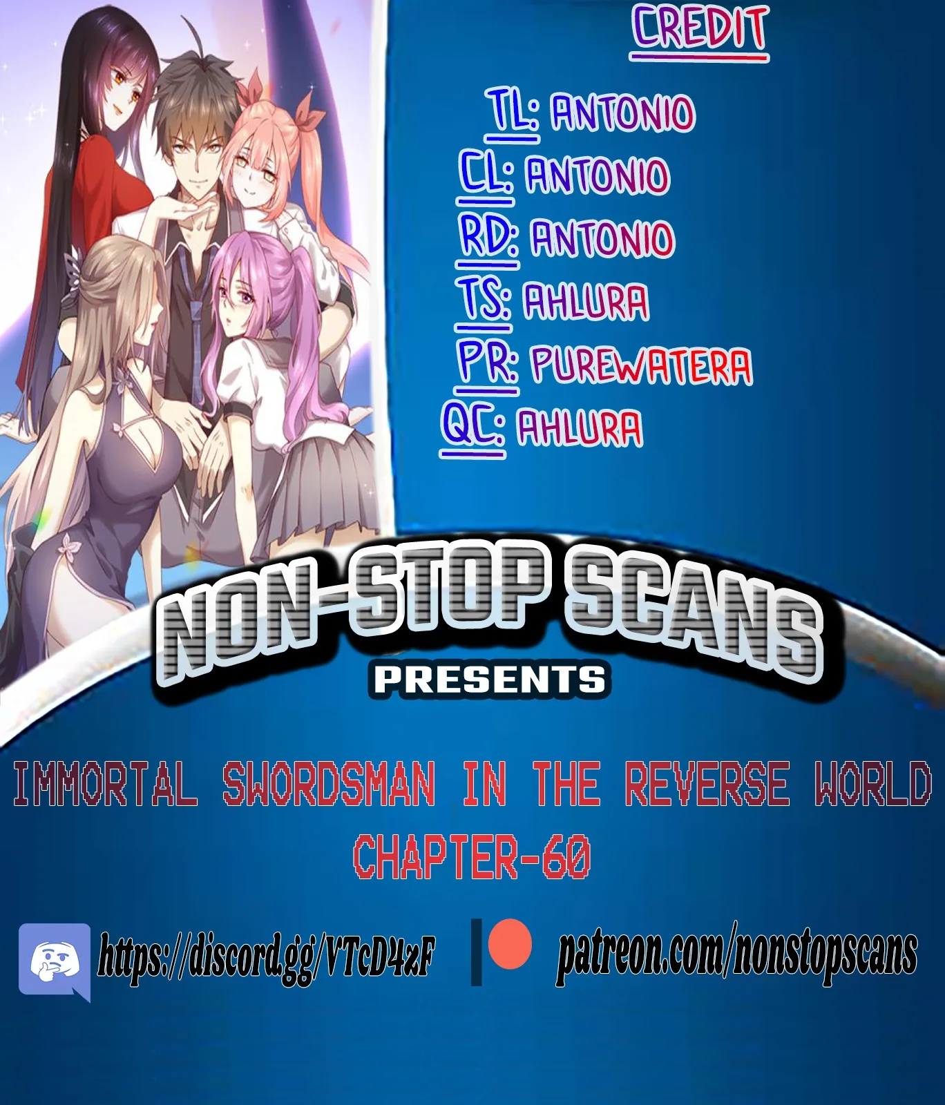 Immortal Swordsman in The Reverse World Chapter 60 page 1