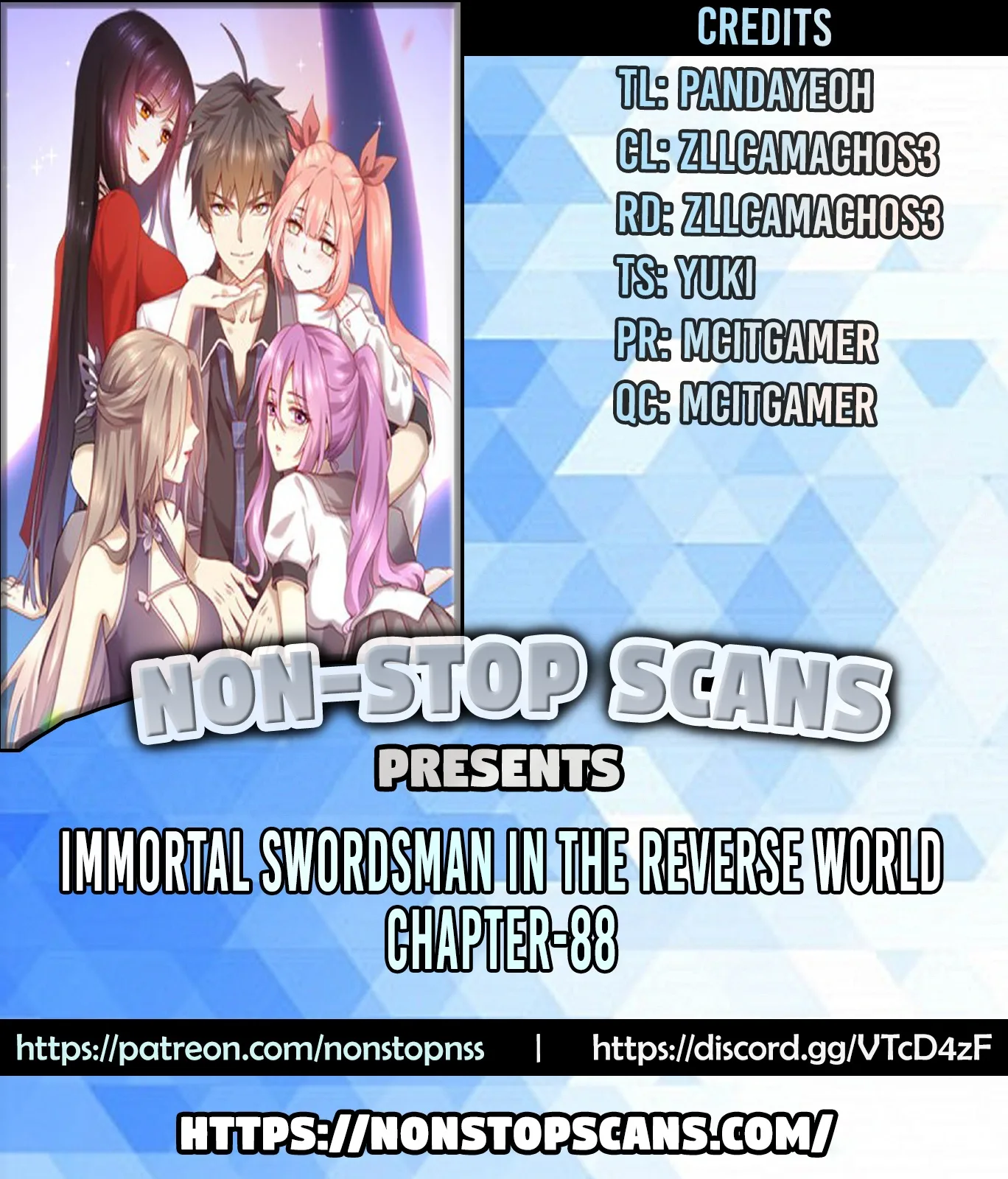 Immortal Swordsman in The Reverse World Chapter 88 page 1