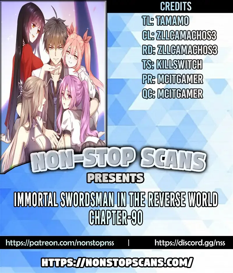 Immortal Swordsman in The Reverse World Chapter 90 page 1