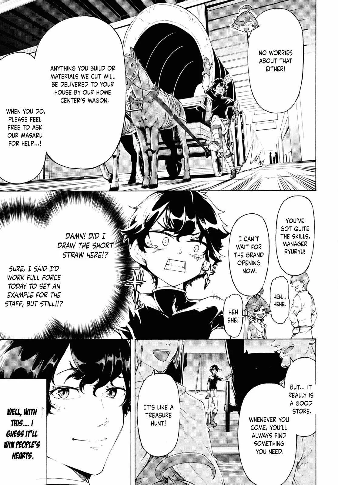 Inaka No Home Center Otoko No Jiyuu Na Isekai Seikatsu Chapter 65 page 7