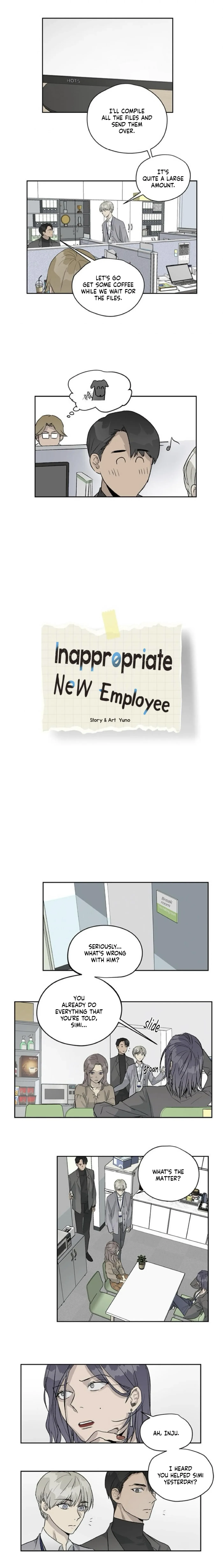 Inappropriate New Employee Chapter 6 page 2