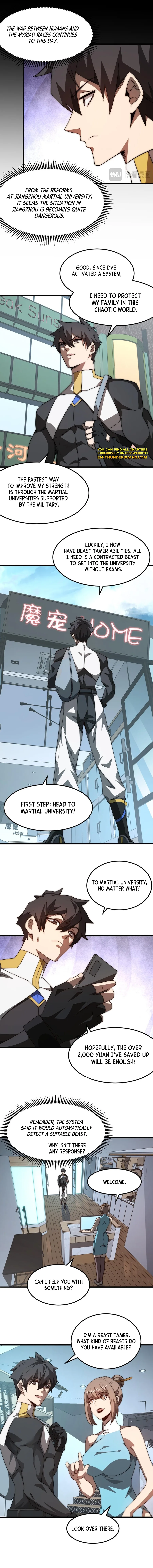 Invasion of the Myriad Races: Starting by Taming a Legendary Beast Chapter 1 page 13