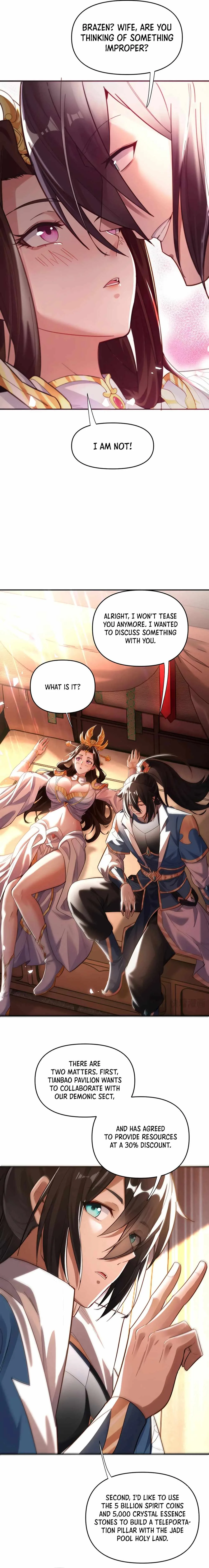 Invincible After Shocking My Empress Wife Chapter 61 page 9