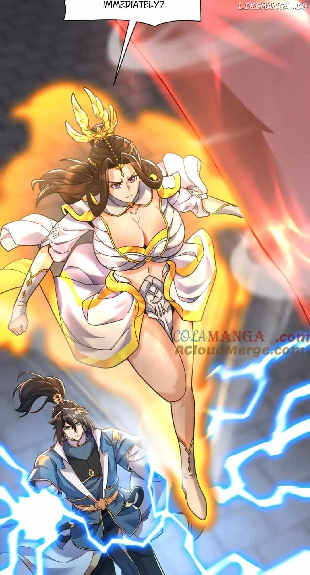 Invincible After Shocking My Empress Wife Chapter 64 page 55