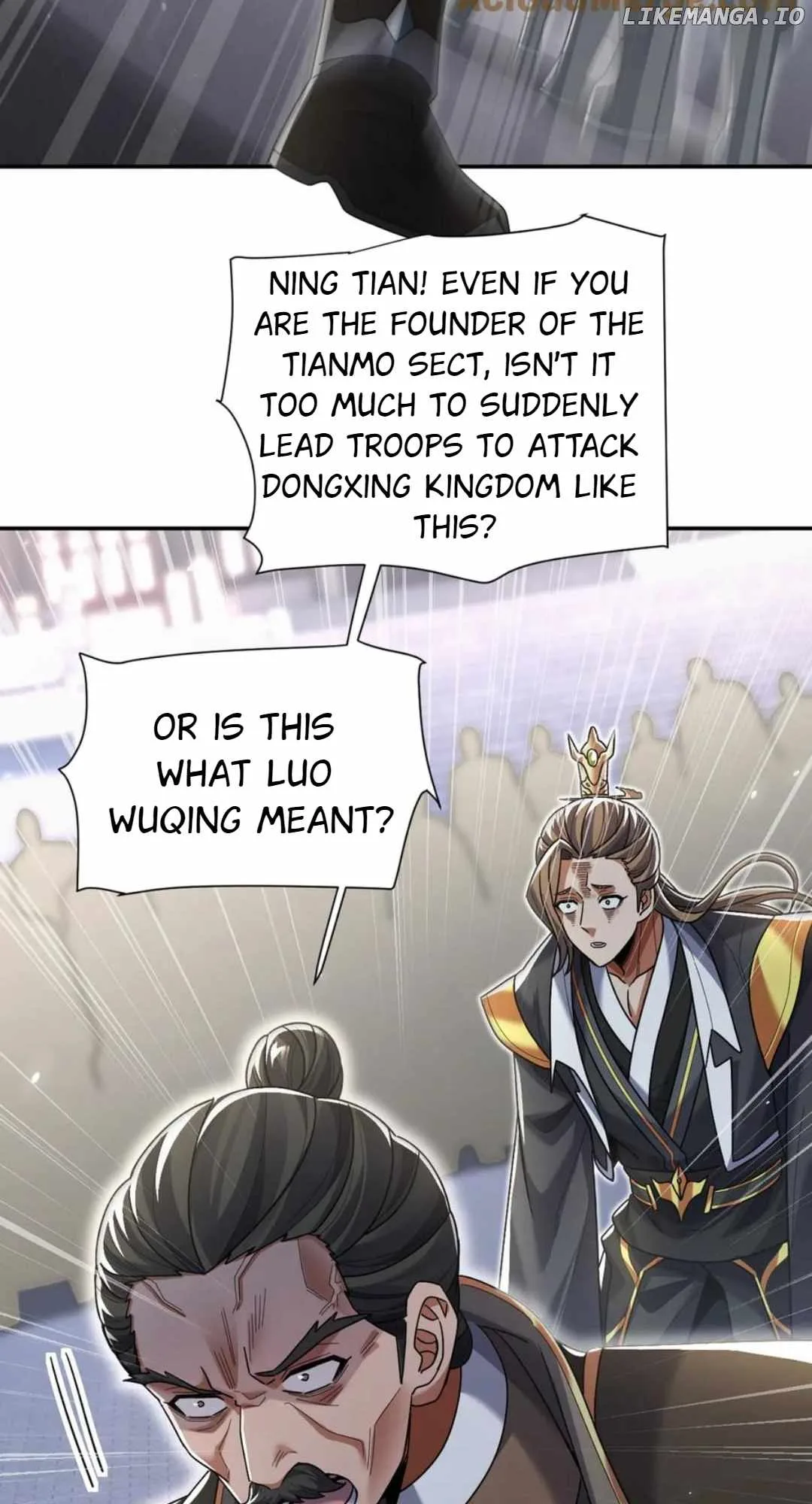Invincible After Shocking My Empress Wife Chapter 75 page 21