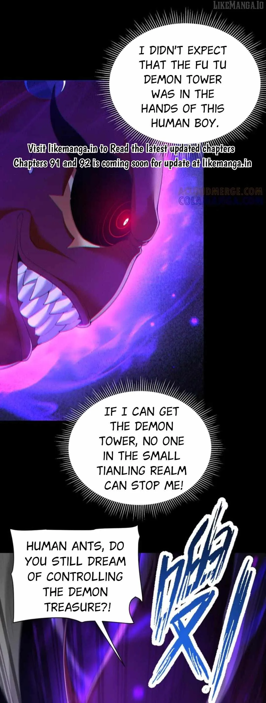 Invincible After Shocking My Empress Wife Chapter 90 page 1