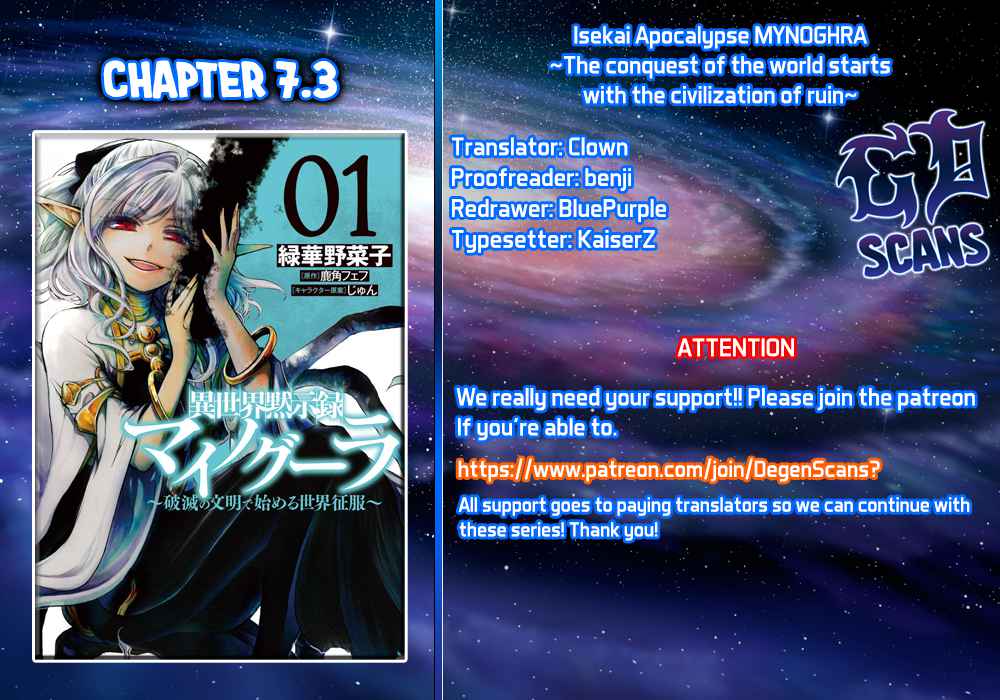 Isekai Apocalypse MYNOGHRA ~The conquest of the world starts with the civilization of ruin~ Chapter 7.3 page 11