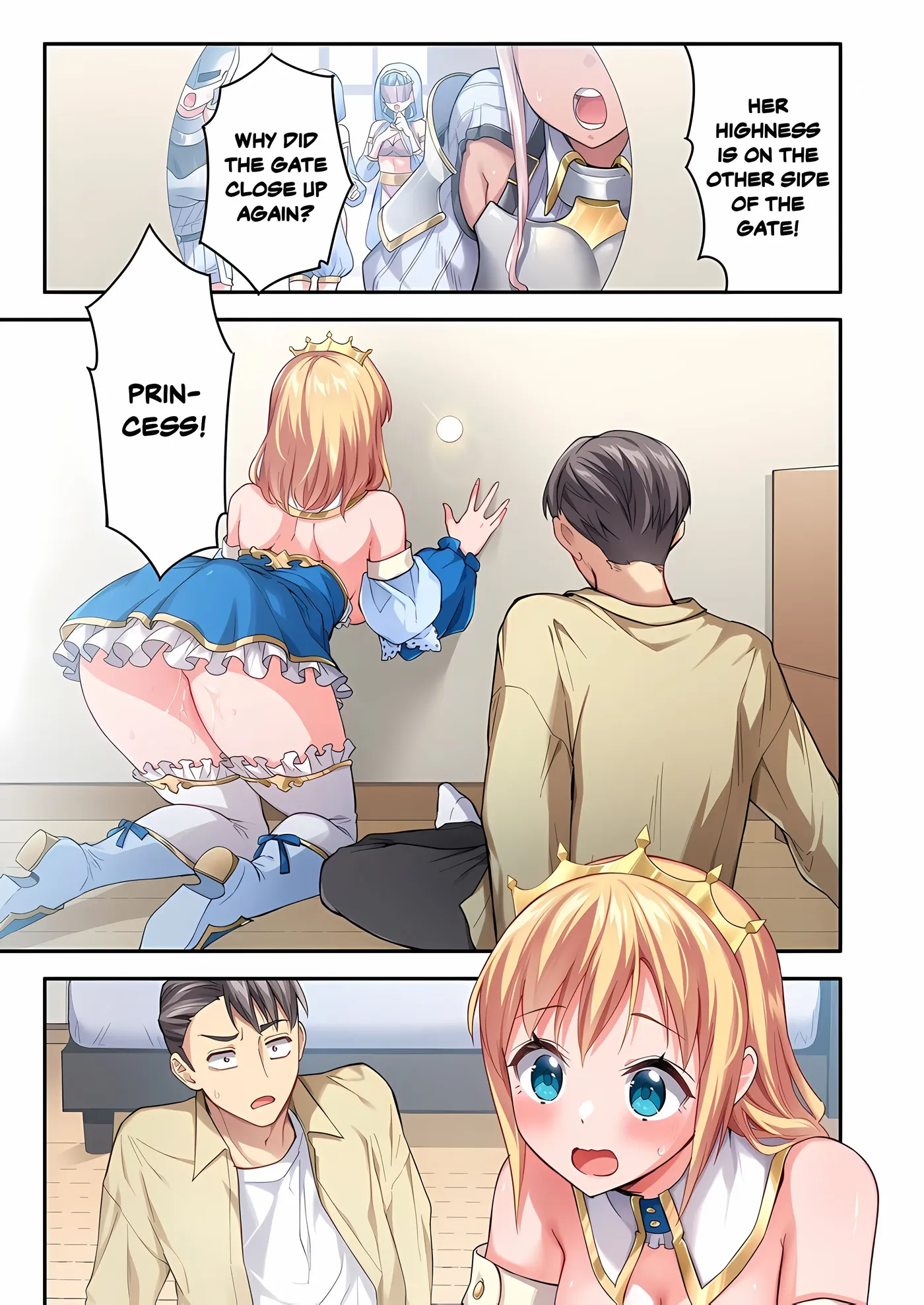 Isekai Glory Hole: It Feels Too Good Inside This Hole! Chapter 2 page 1