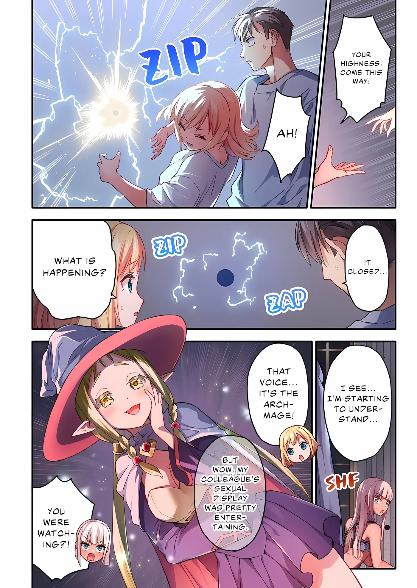 Isekai Glory Hole: It Feels Too Good Inside This Hole! Chapter 2 page 24