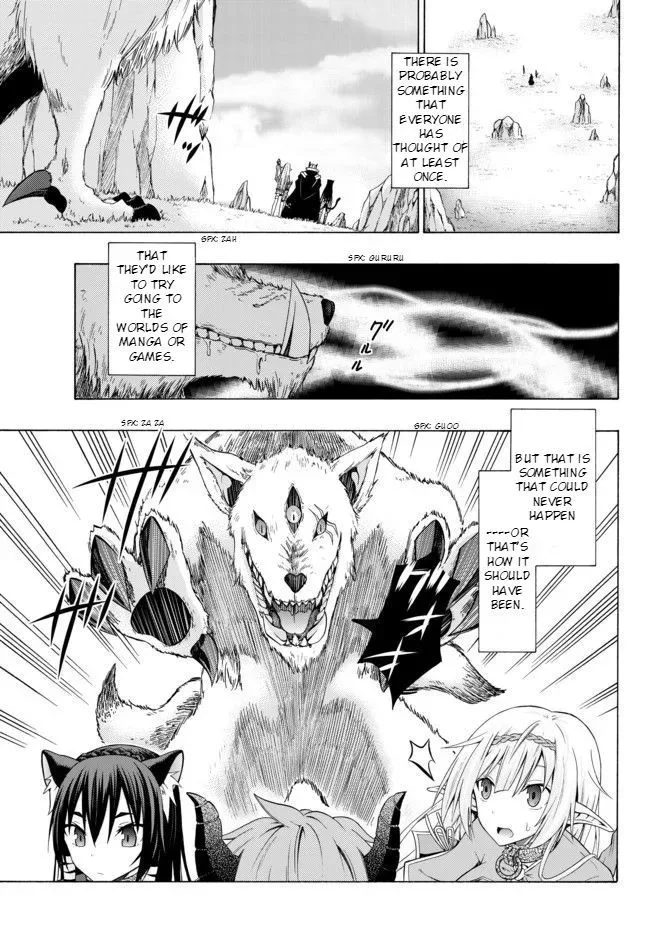 Isekai Maou to Shoukan Shoujo Dorei Majutsu Chapter 1.1 page 1