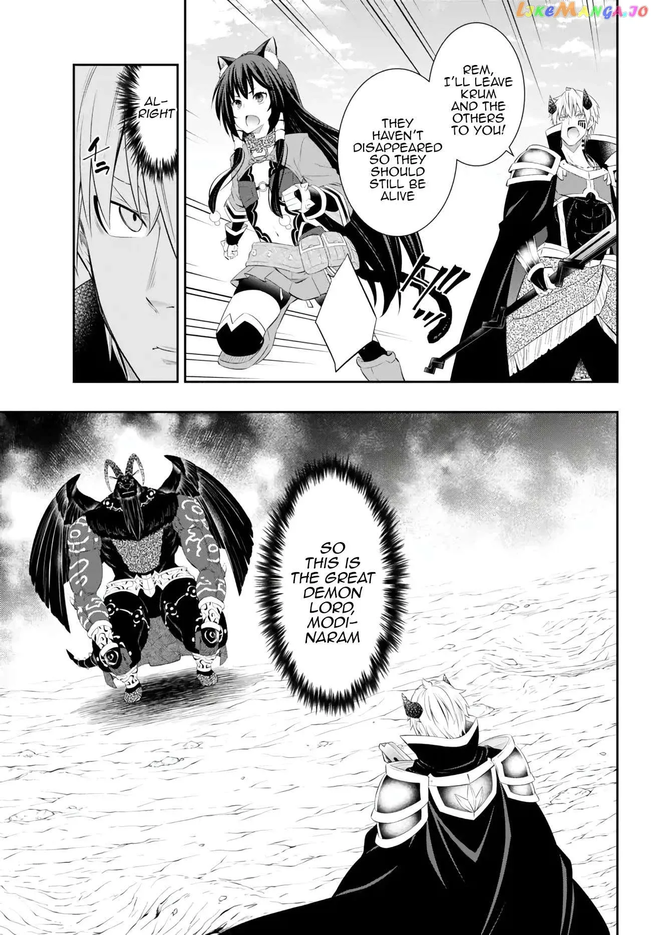 Isekai Maou to Shoukan Shoujo Dorei Majutsu Chapter 100.2 page 3