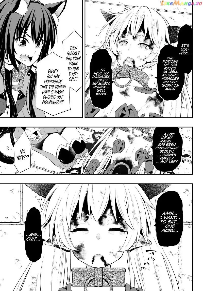 Isekai Maou to Shoukan Shoujo Dorei Majutsu Chapter 100.3 page 8