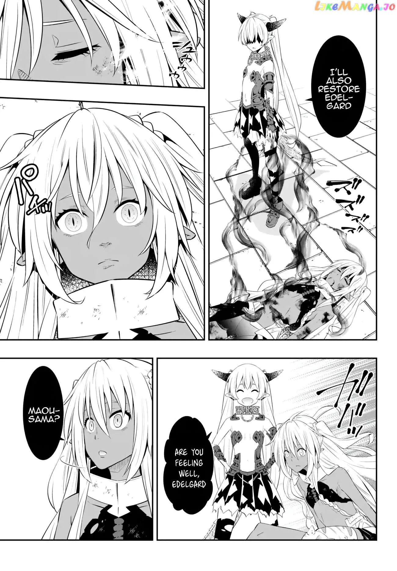 Isekai Maou to Shoukan Shoujo Dorei Majutsu Chapter 101.1 page 8