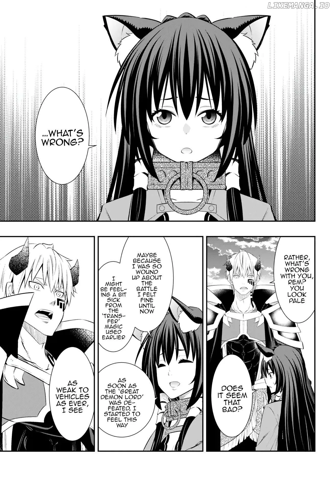 Isekai Maou to Shoukan Shoujo Dorei Majutsu Chapter 102.1 page 8