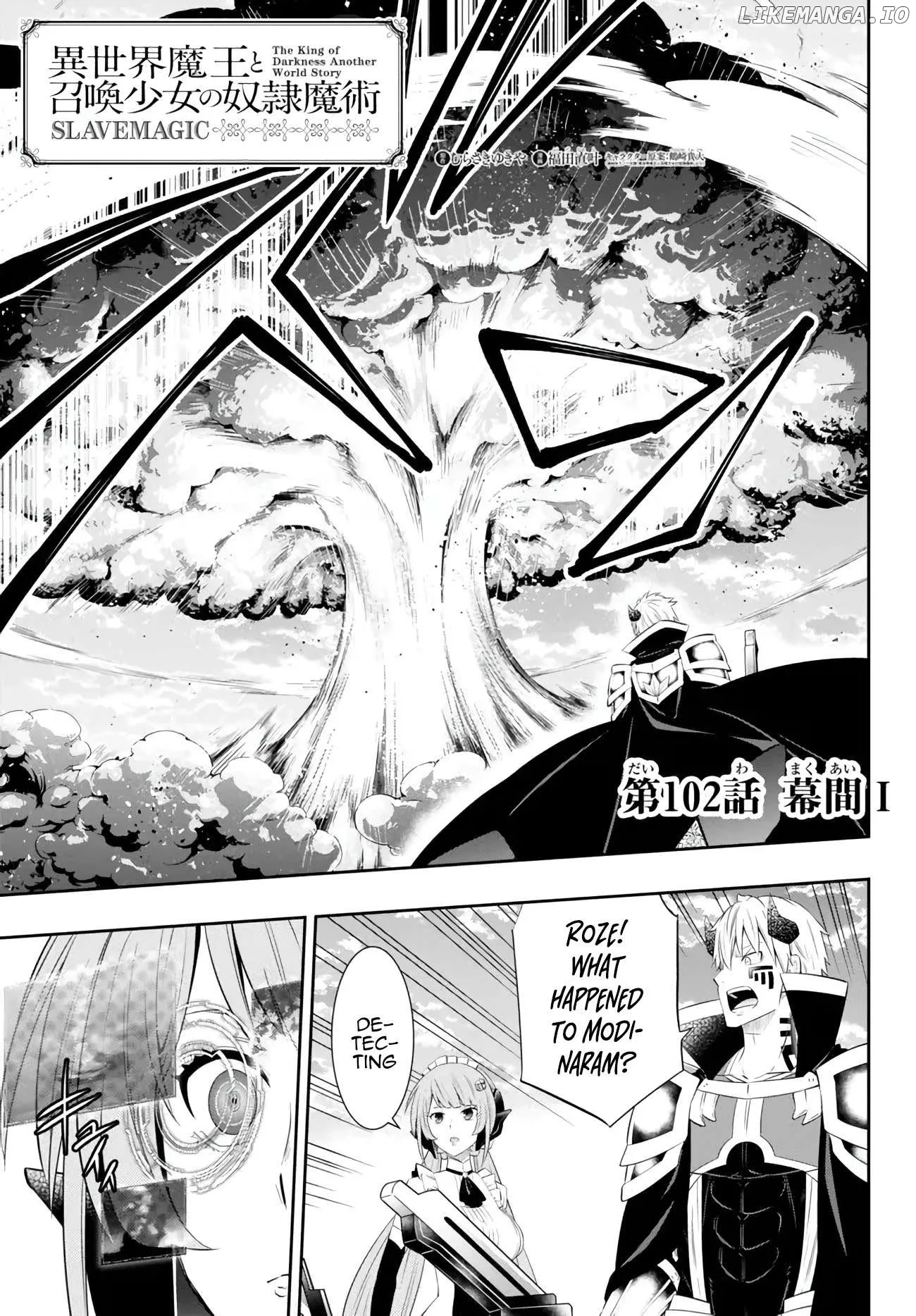 Isekai Maou to Shoukan Shoujo Dorei Majutsu Chapter 102.1 page 2