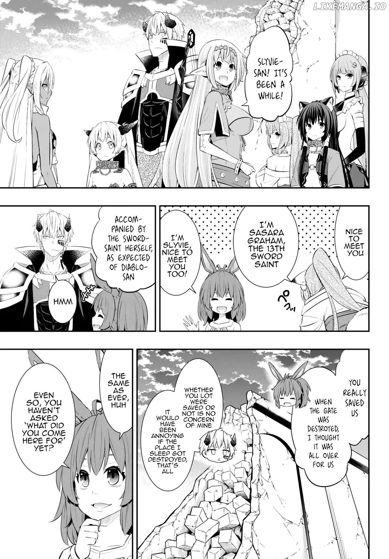 Isekai Maou to Shoukan Shoujo Dorei Majutsu Chapter 102.2 page 2