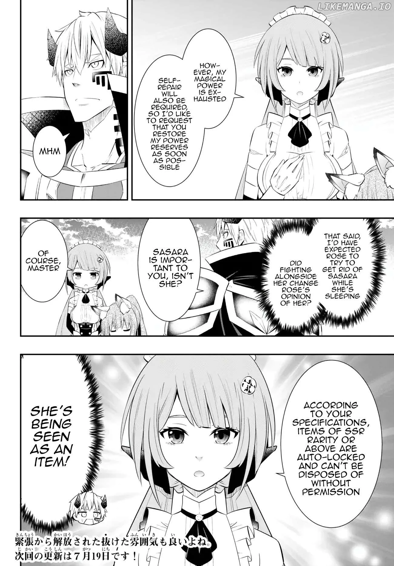 Isekai Maou to Shoukan Shoujo Dorei Majutsu Chapter 102.2 page 15