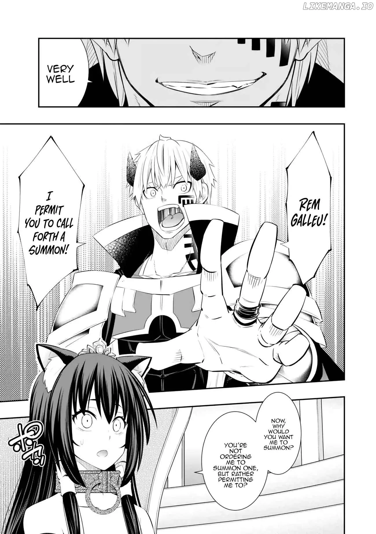 Isekai Maou to Shoukan Shoujo Dorei Majutsu Chapter 106.3 page 8