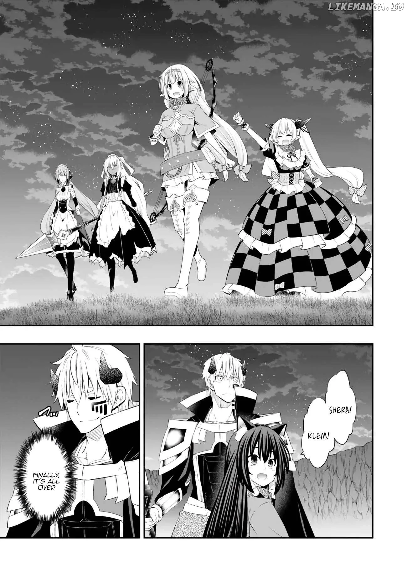 Isekai Maou to Shoukan Shoujo Dorei Majutsu Chapter 107.3 page 9