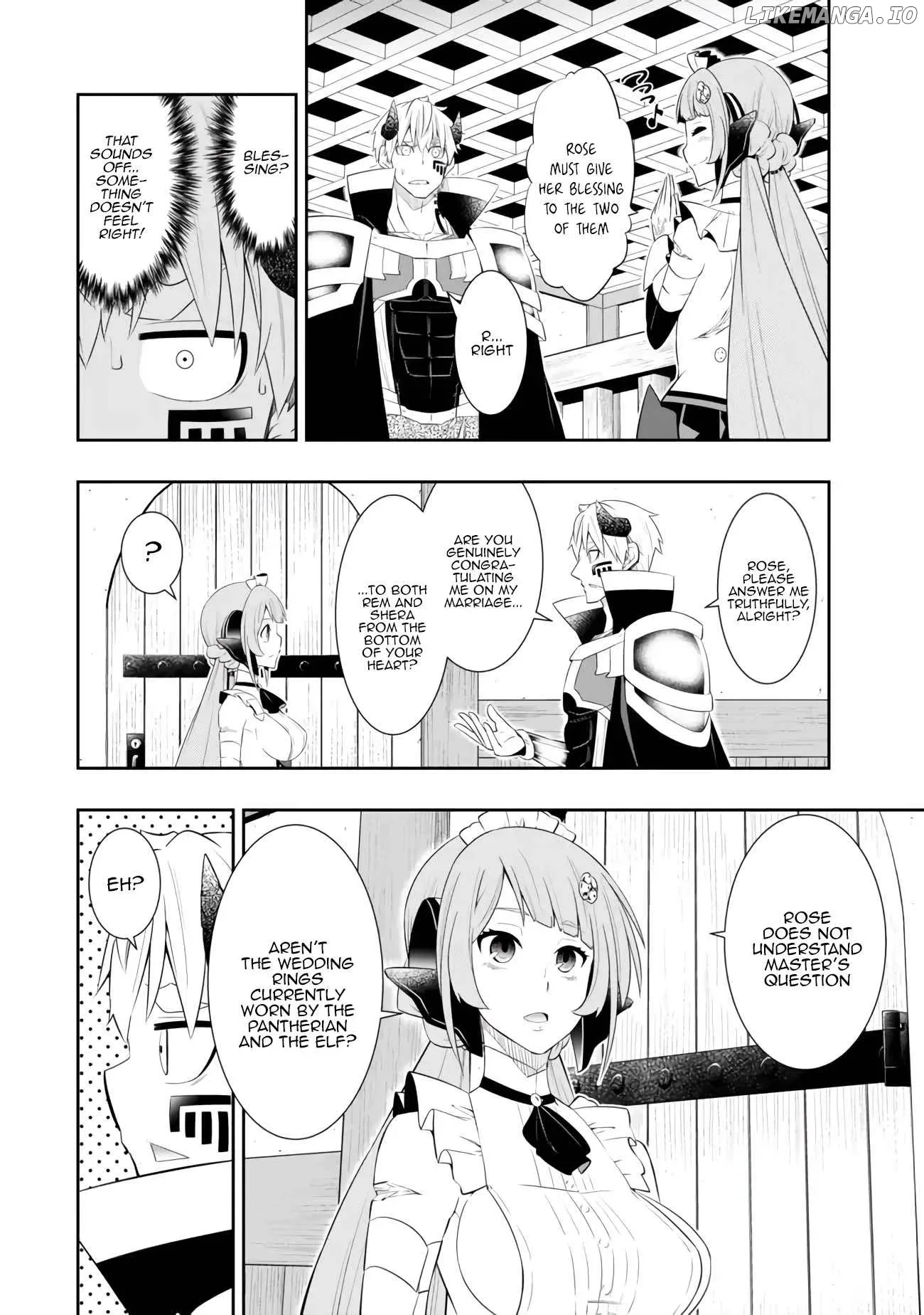 Isekai Maou to Shoukan Shoujo Dorei Majutsu Chapter 108.4 page 13
