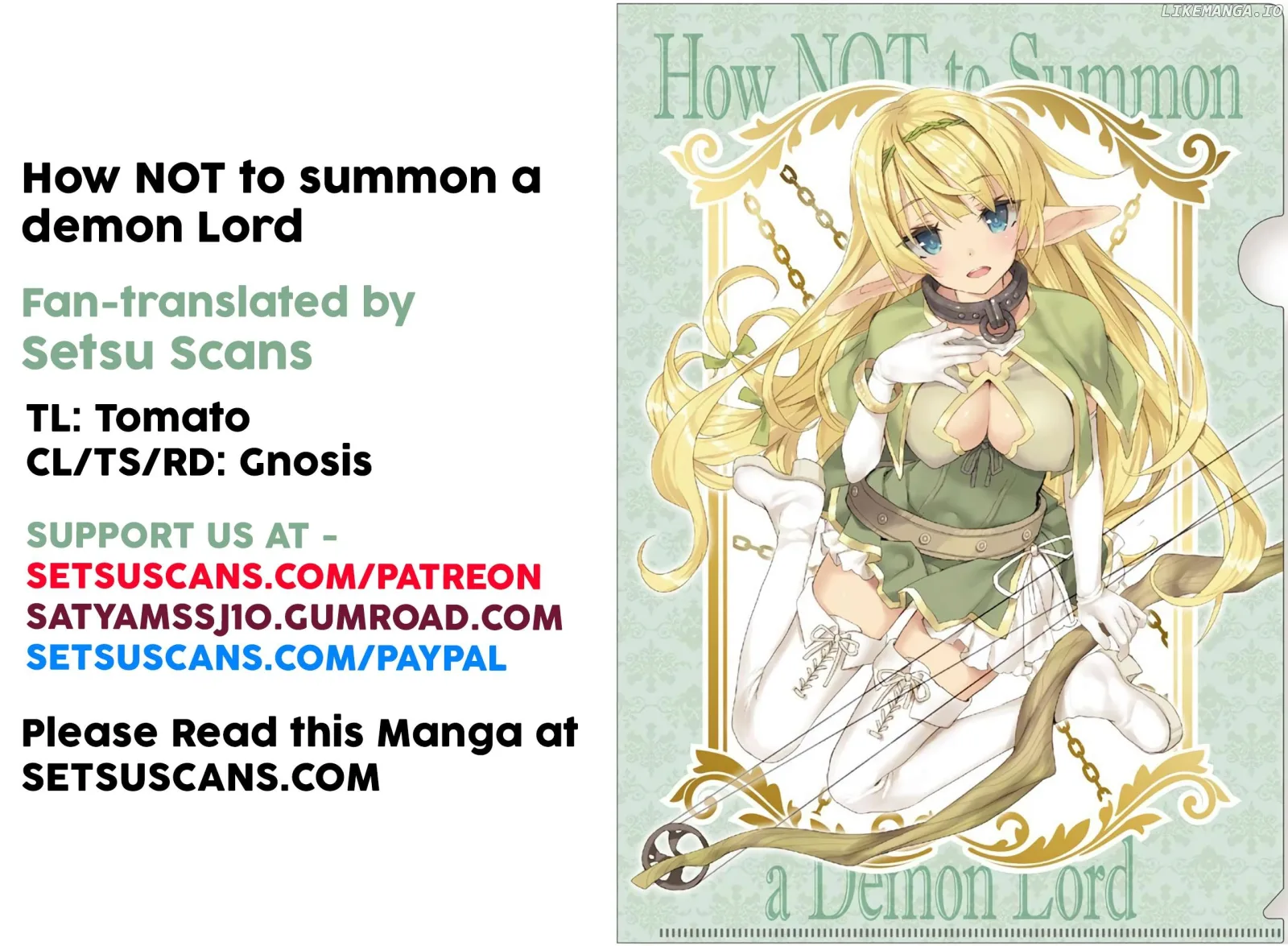 Isekai Maou to Shoukan Shoujo Dorei Majutsu Chapter 111.1 page 1