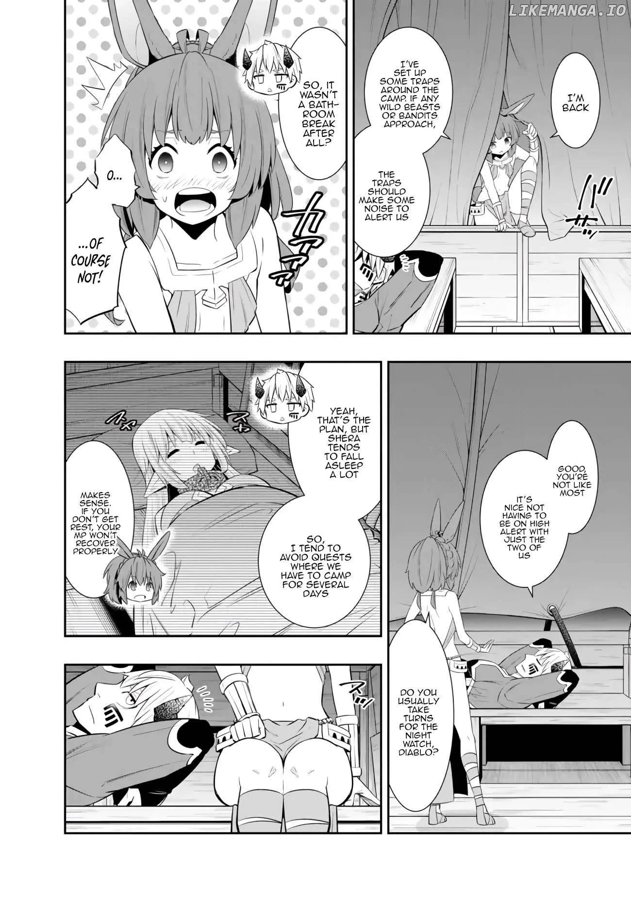 Isekai Maou to Shoukan Shoujo Dorei Majutsu Chapter 111.3 page 8