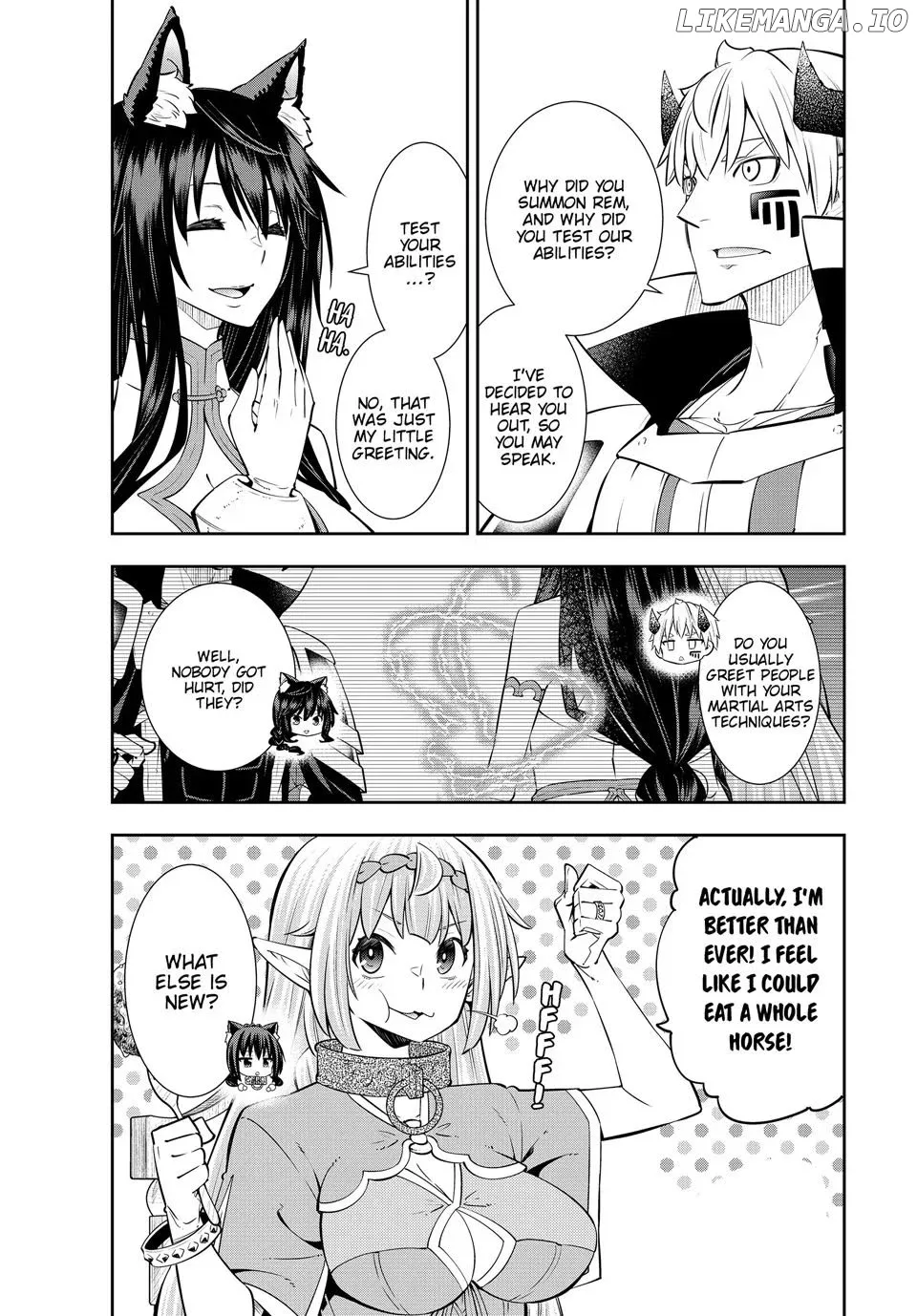 Isekai Maou to Shoukan Shoujo Dorei Majutsu Chapter 123 page 21
