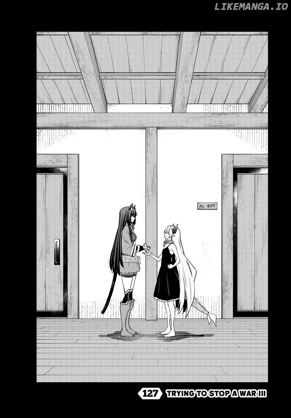 Isekai Maou to Shoukan Shoujo Dorei Majutsu Chapter 127.1 page 3