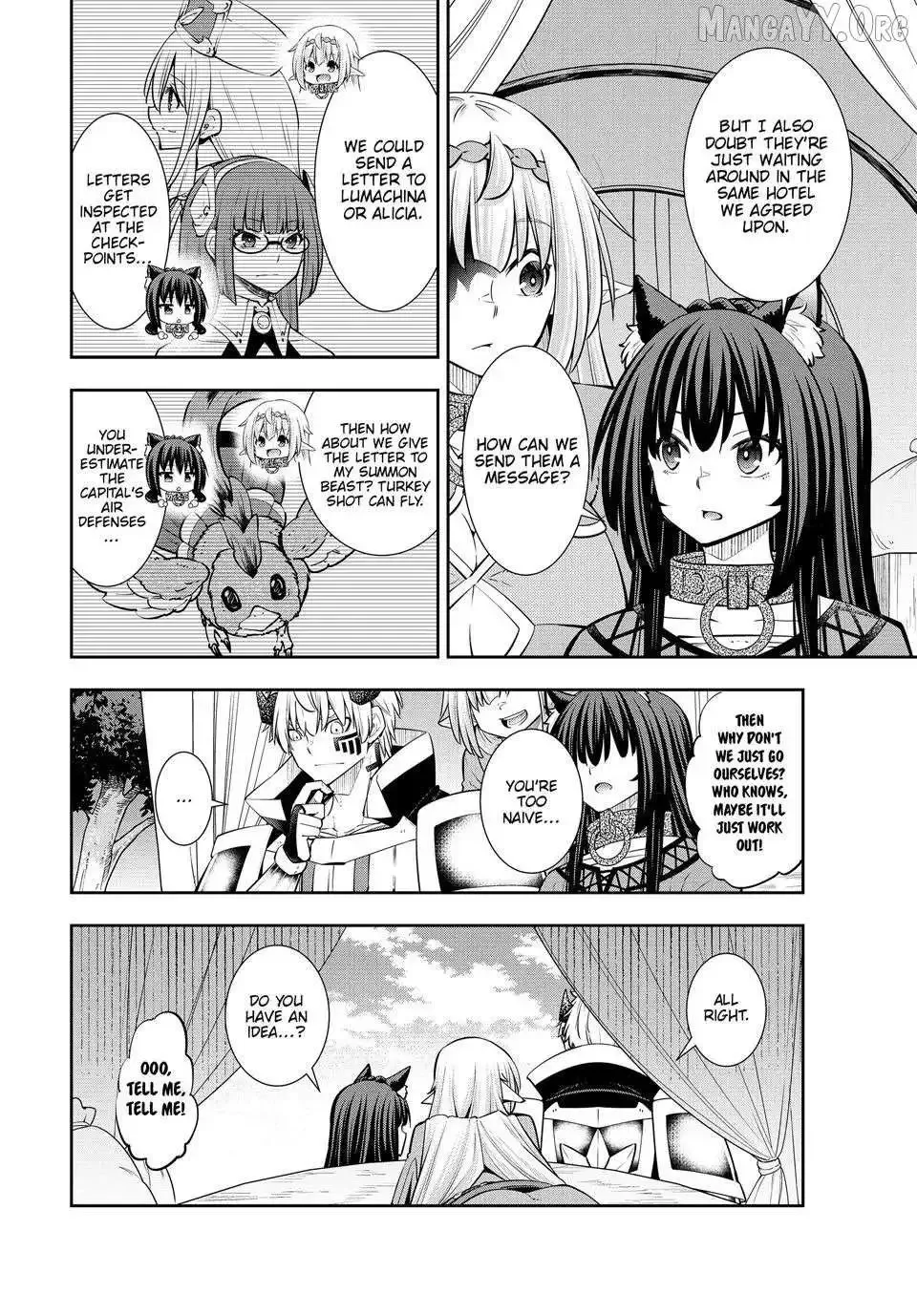 Isekai Maou to Shoukan Shoujo Dorei Majutsu Chapter 130 page 3