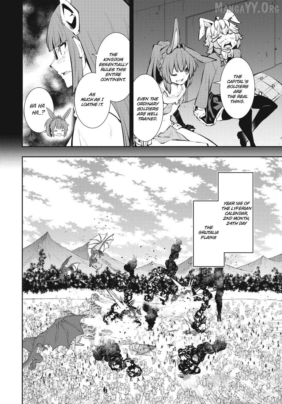 Isekai Maou to Shoukan Shoujo Dorei Majutsu Chapter 133 page 12