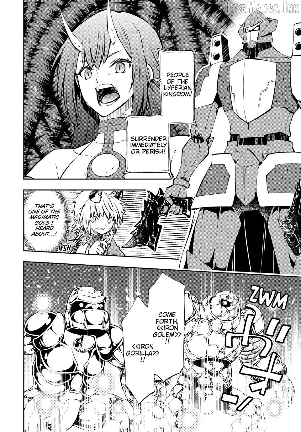 Isekai Maou to Shoukan Shoujo Dorei Majutsu Chapter 136 page 12