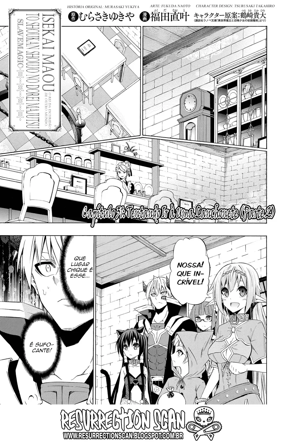 Isekai Maou to Shoukan Shoujo Dorei Majutsu Chapter 31 page 1