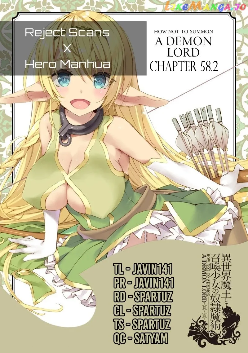 Isekai Maou to Shoukan Shoujo Dorei Majutsu Chapter 58.1 page 1