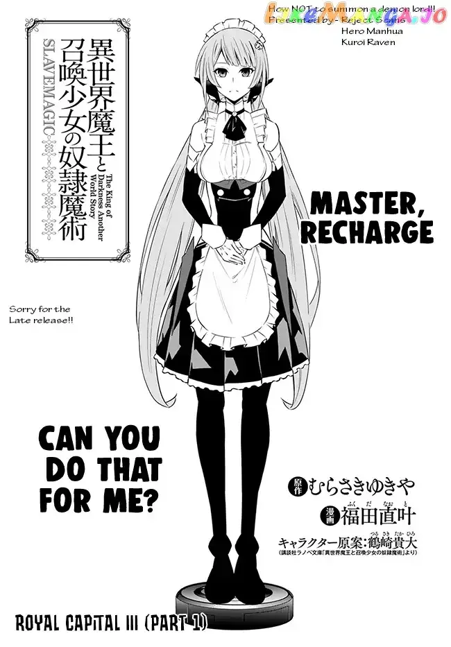 Isekai Maou to Shoukan Shoujo Dorei Majutsu Chapter 65.1 page 1