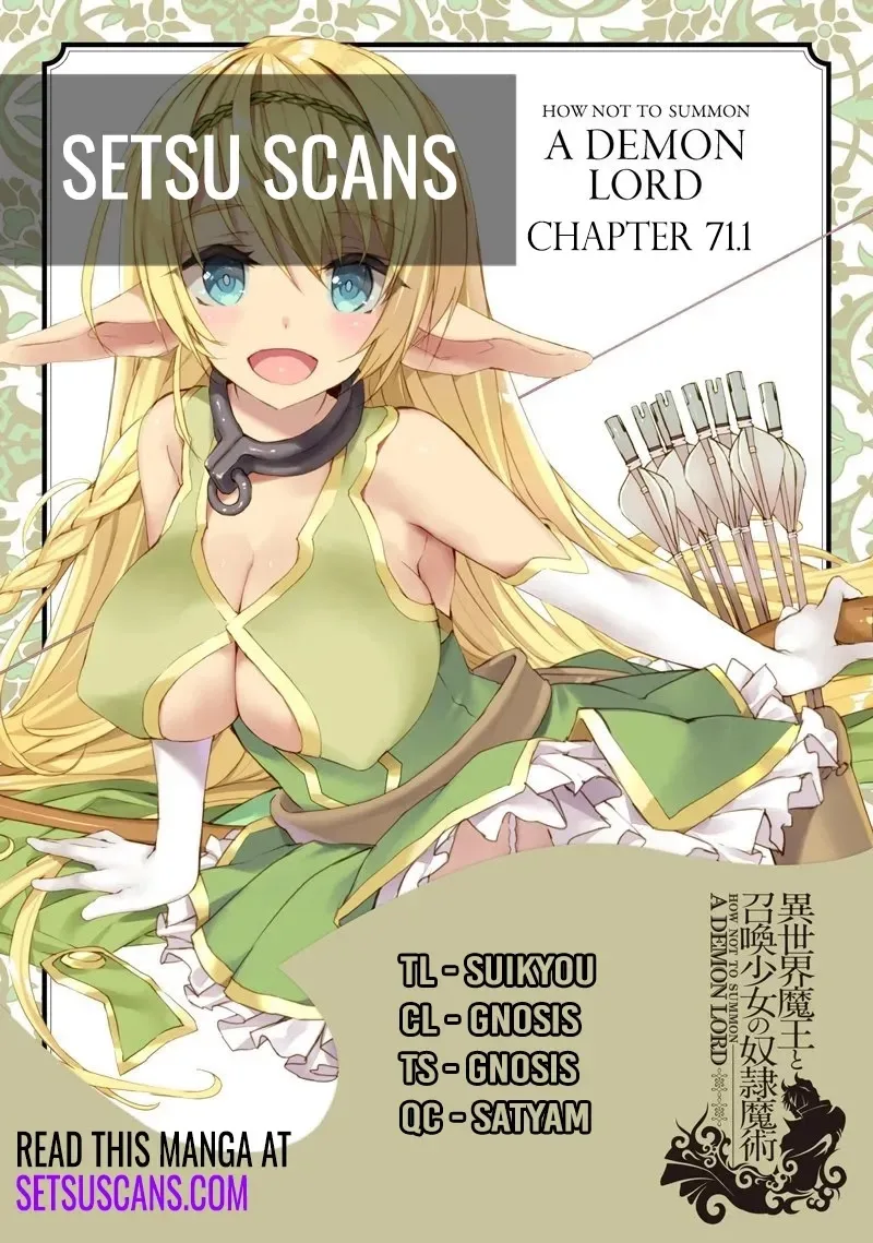 Isekai Maou to Shoukan Shoujo Dorei Majutsu Chapter 71.1 page 2