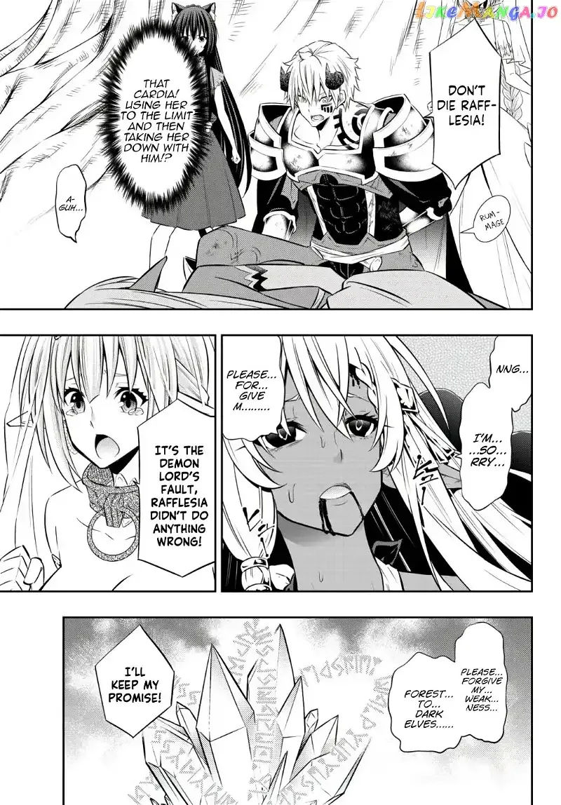 Isekai Maou to Shoukan Shoujo Dorei Majutsu Chapter 84.2 page 9
