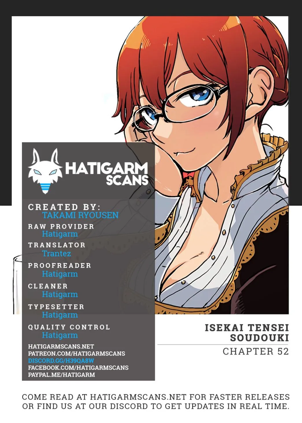 Isekai Tensei Soudouki Chapter 52 page 1