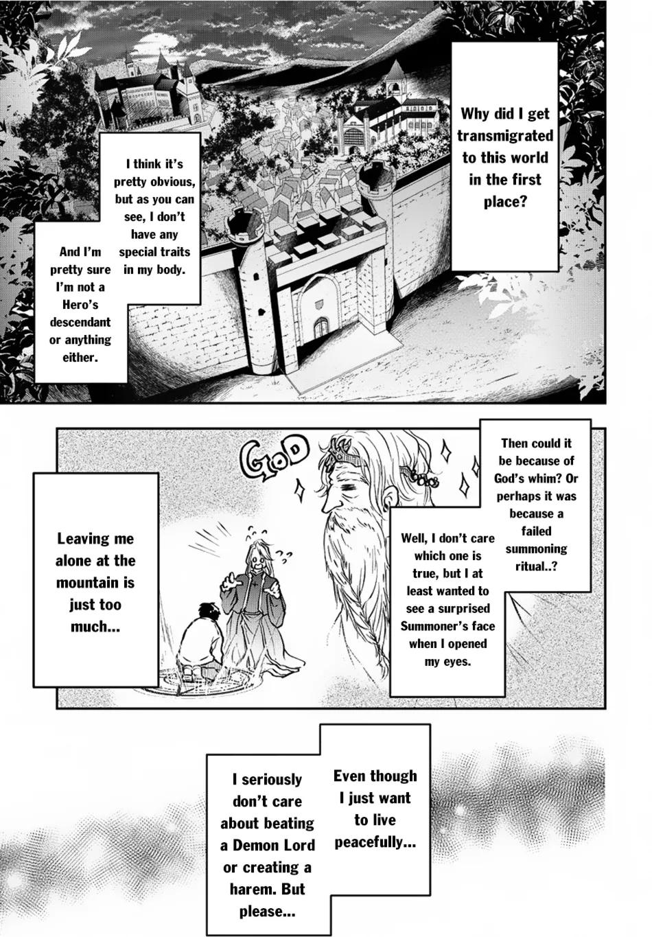 It's Sudden, but I Came to Another World! But I Hope to Live Safely Chapter 1 page 41