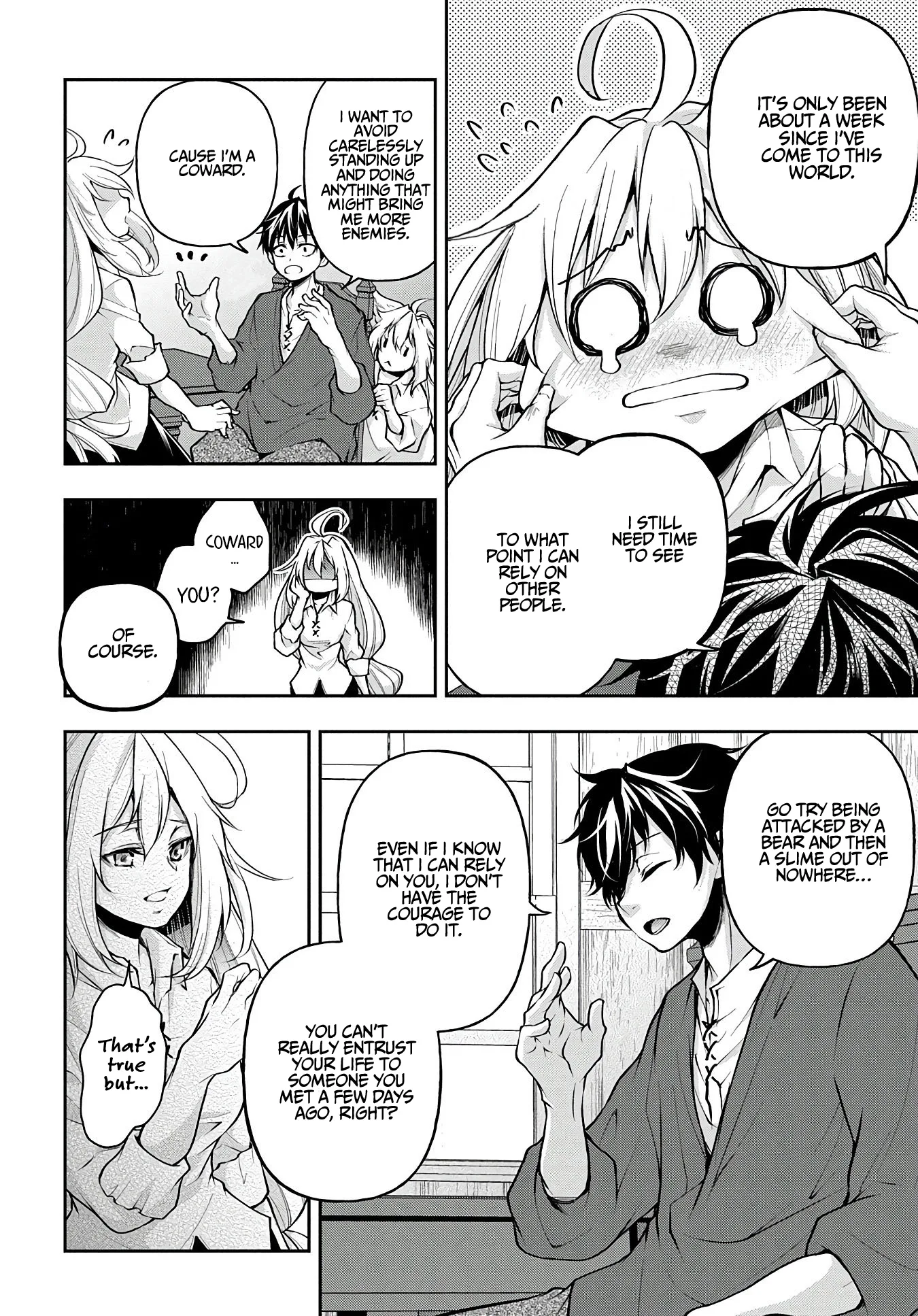 It's Sudden, but I Came to Another World! But I Hope to Live Safely Chapter 13 page 7