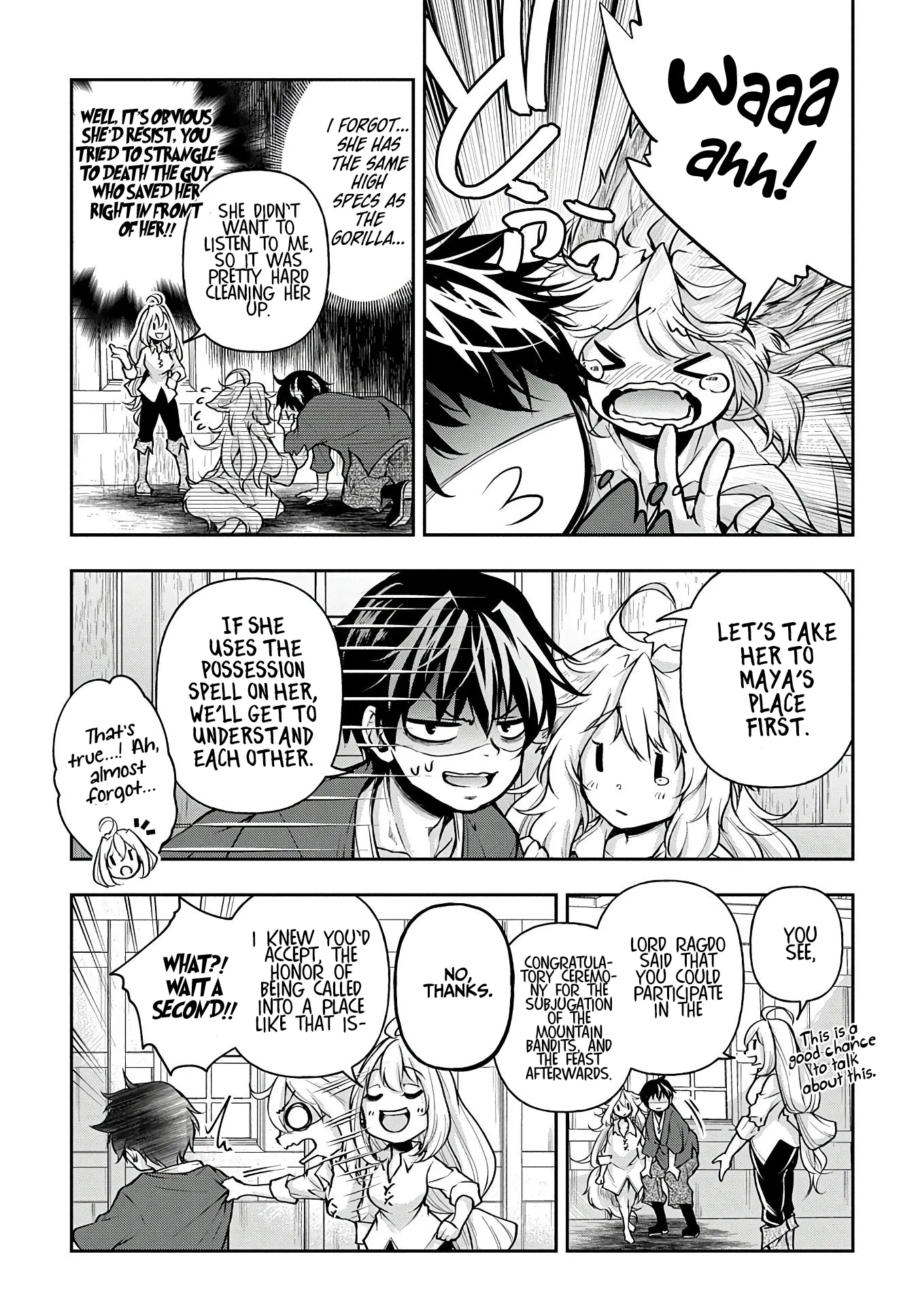 It's Sudden, but I Came to Another World! But I Hope to Live Safely Chapter 13 page 4