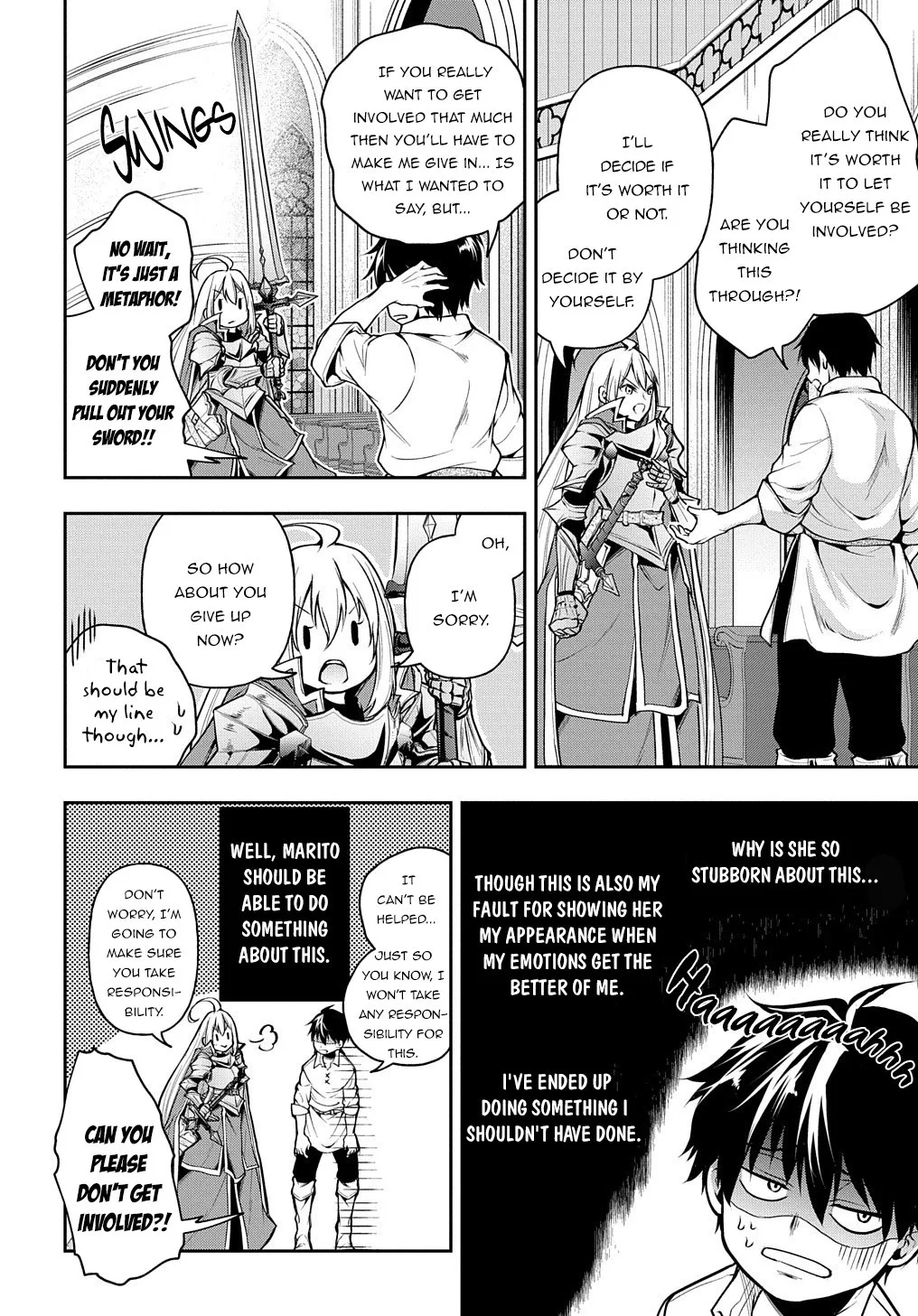 It's Sudden, but I Came to Another World! But I Hope to Live Safely Chapter 18 page 25