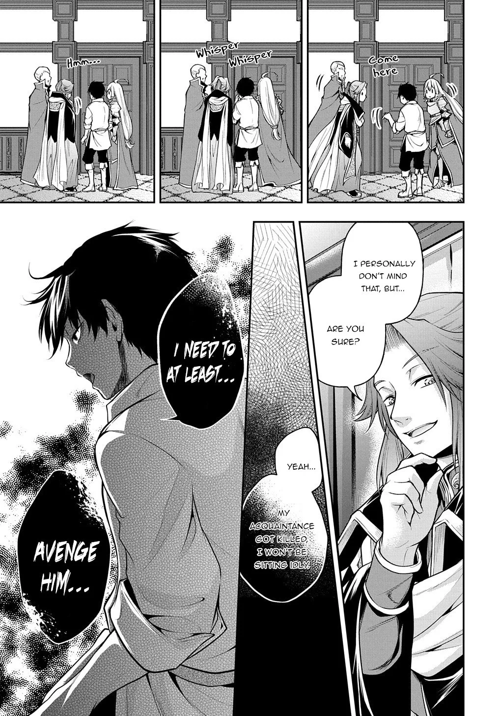 It's Sudden, but I Came to Another World! But I Hope to Live Safely Chapter 18 page 38