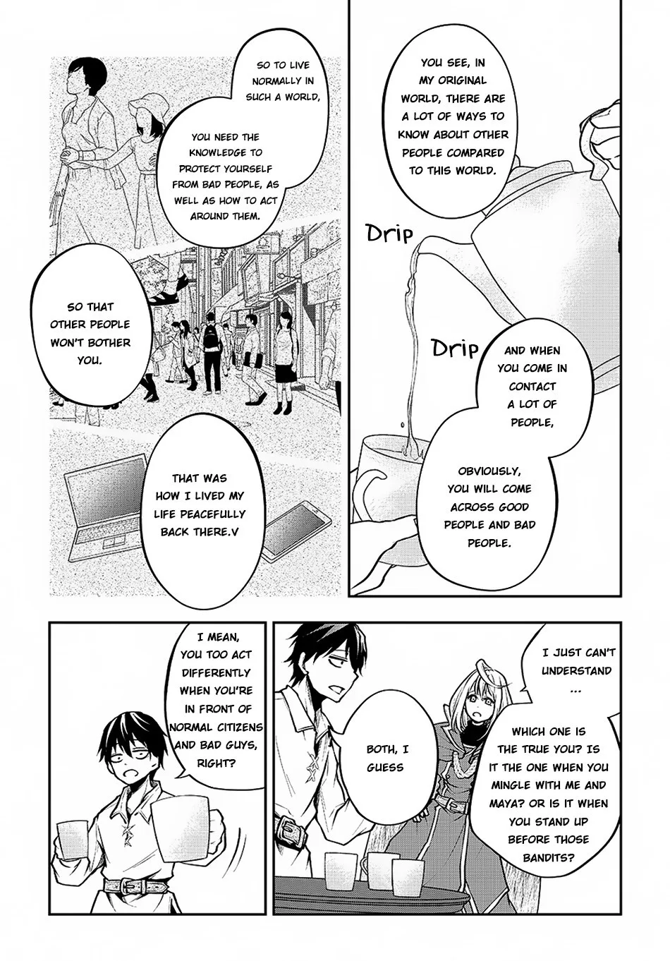 It's Sudden, but I Came to Another World! But I Hope to Live Safely Chapter 2 page 44