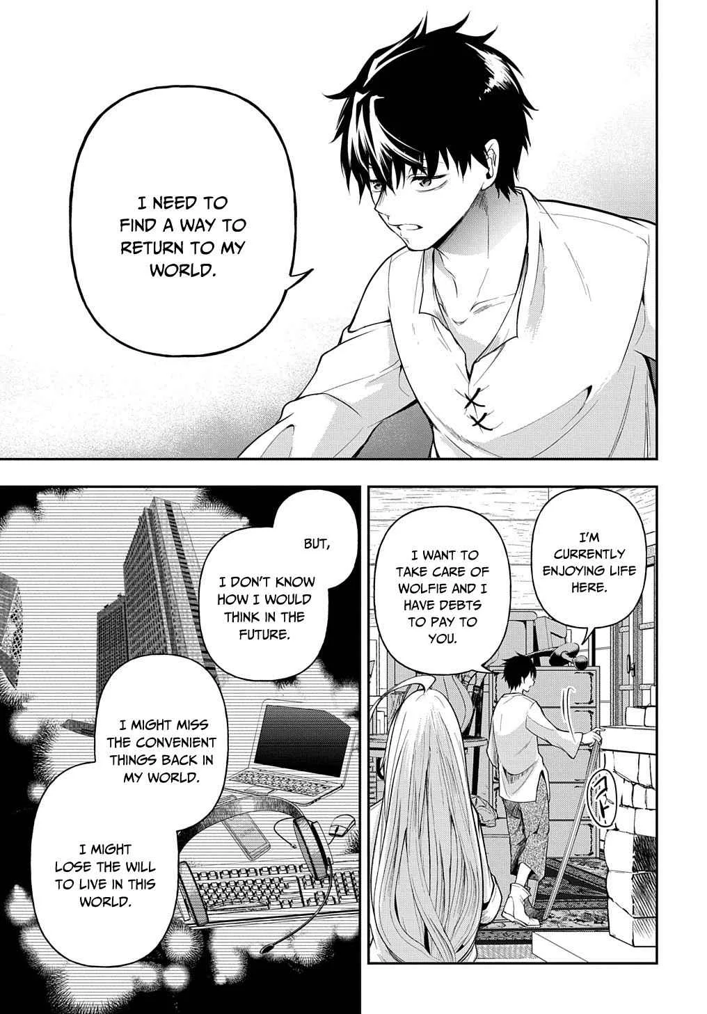 It's Sudden, but I Came to Another World! But I Hope to Live Safely Chapter 23 page 27