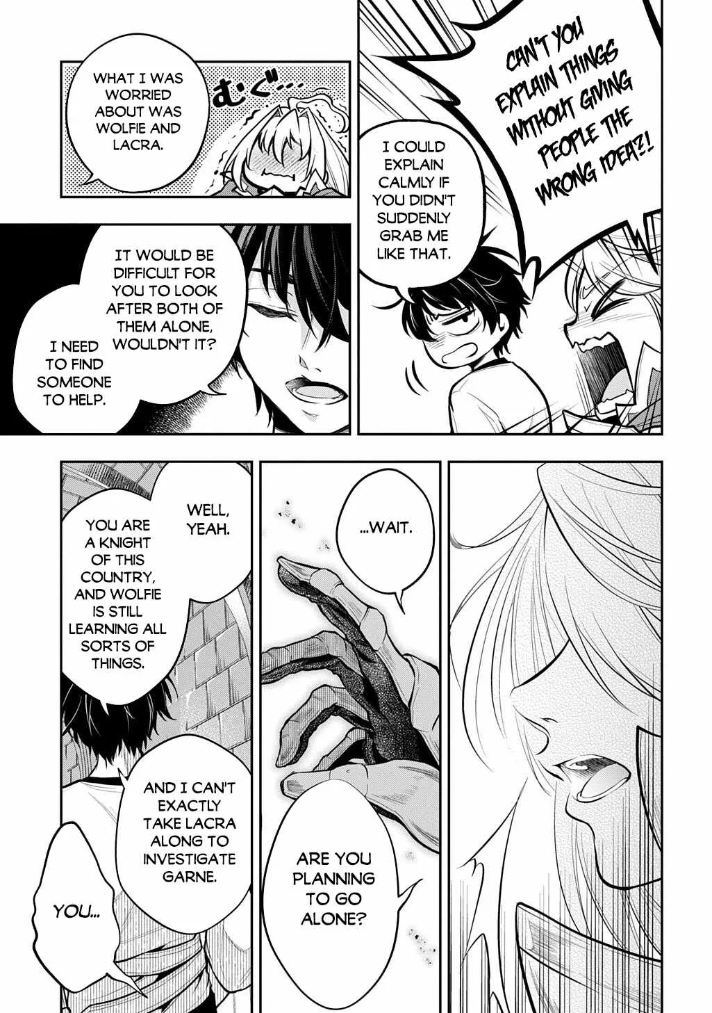 It's Sudden, but I Came to Another World! But I Hope to Live Safely Chapter 36 page 8