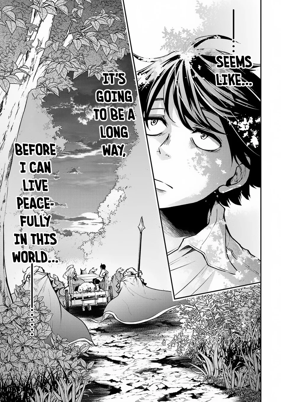 It's Sudden, but I Came to Another World! But I Hope to Live Safely Chapter 5 page 33