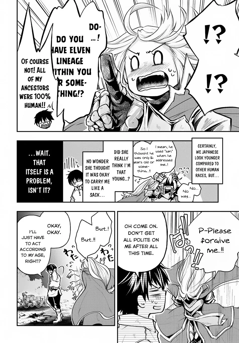 It's Sudden, but I Came to Another World! But I Hope to Live Safely Chapter 5 page 30